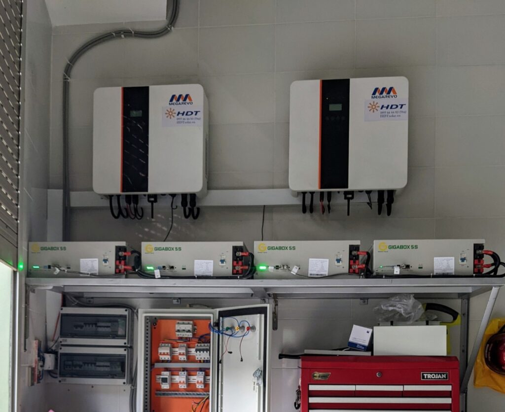 Pin lưu trữ Lithium Gigabox 5kw/100Ah tại Bà rịa Vũng Tàu 4 Solar Đức Thiên Phát Pin Gigabox 5S