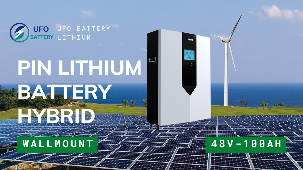 Pin lithium UFO POWER WALL LiFePO4 cung cấp một hệ thống năng lượng thông minh Solar Đức Thiên Phát Pin lưu trữ UFO 100Ah