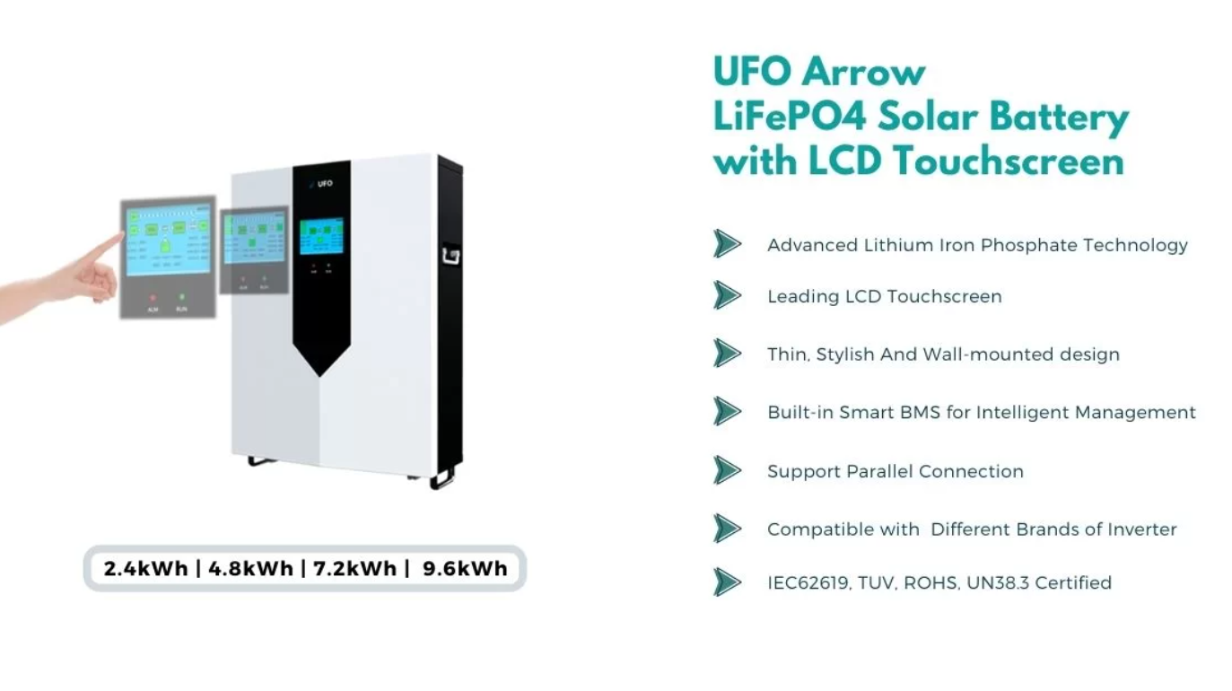 Solar Đức Thiên Phát Pin lưu trữ UFO 