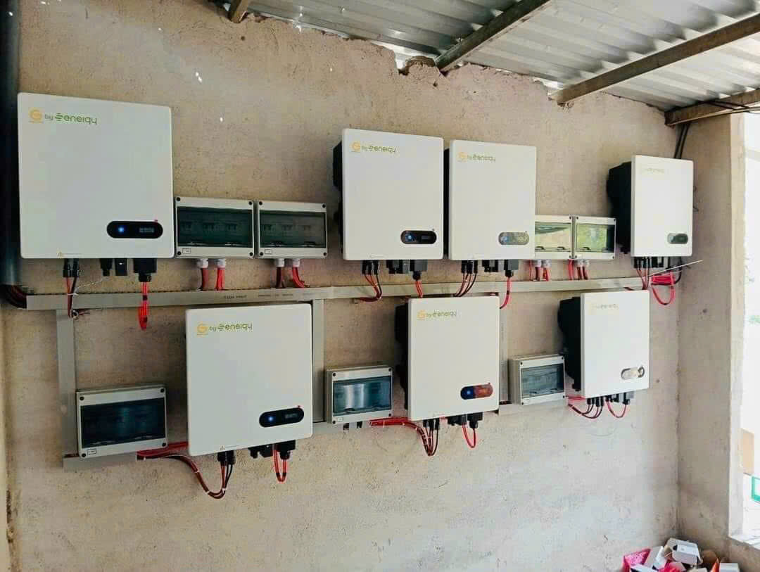 ĐIỆN NĂNG LƯỢNG MẶT TRỜI HỆ HOÀ LƯỚI CÓ LƯU TRỮ CÔNG SUẤT 60KW Solar Đức Thiên Phát Hệ lưu trữ 60Kw
