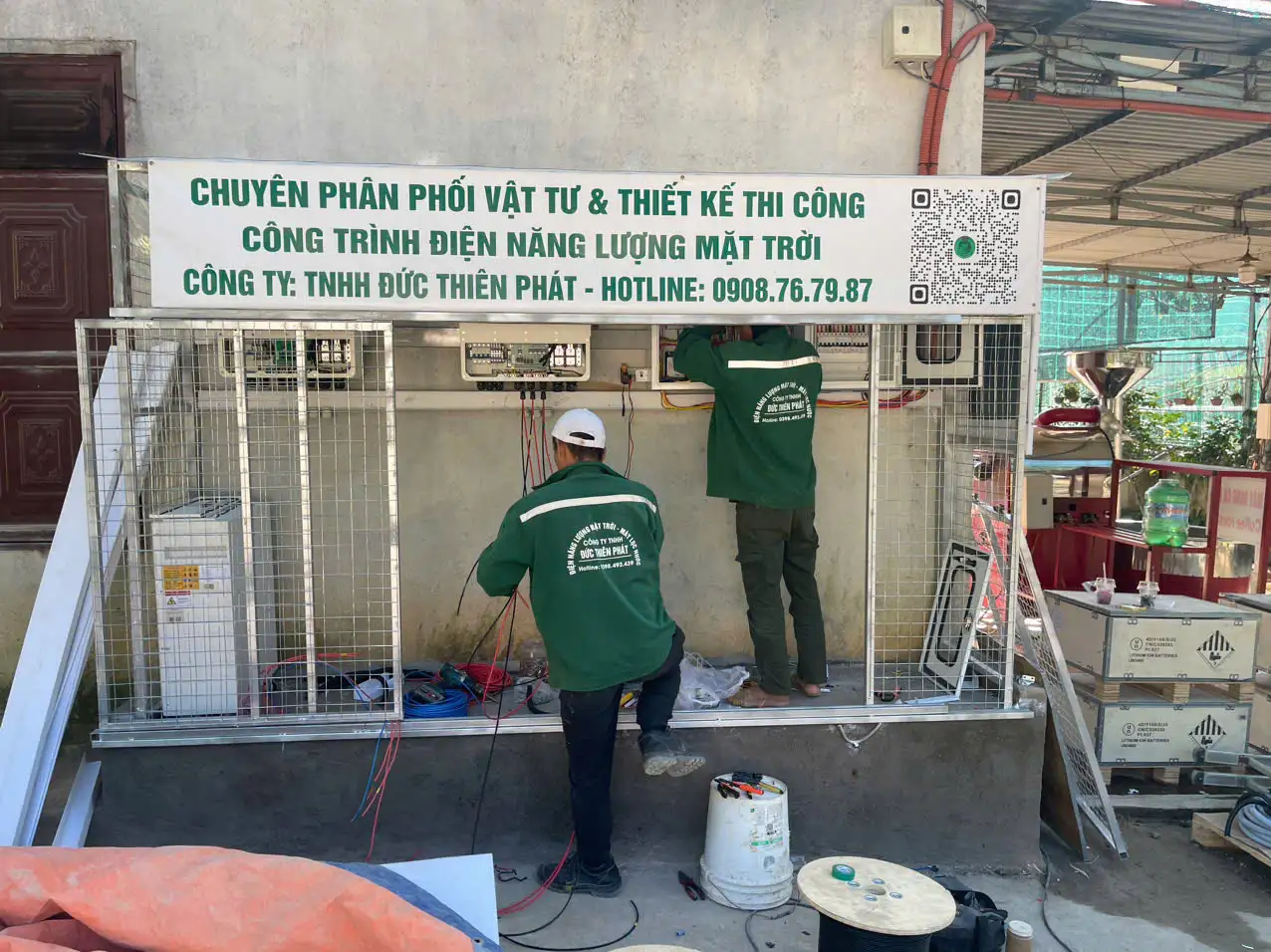 Công trình điện năng lượng mặt trời 96KwP tại Núi Voi Đà Lạt